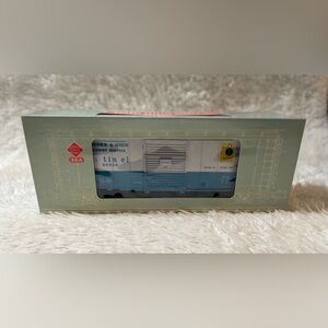 REA Railway Express Agency Stock Box Car G Scale 46008 B&O Freight Service Ohio